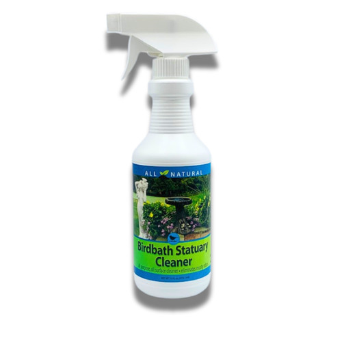 Birdbath statuary cleaner - &,