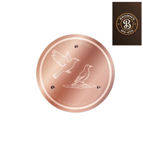Universal fit copper bird bath - universal,